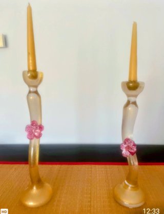 Candelabros de Cristal de Murano de Salviati