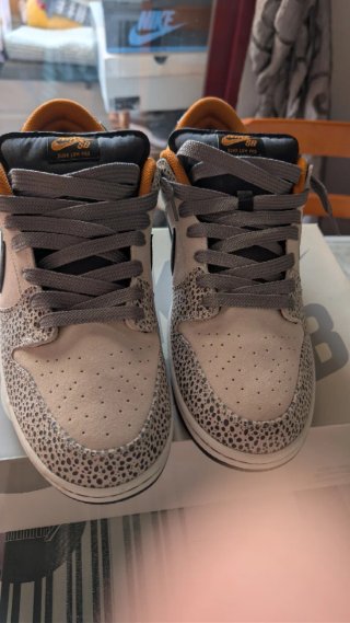 Nike SB Dunk Low Olympic Beige Negro