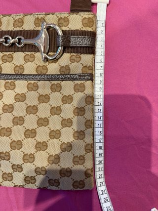 Borsa a tracolla Gucci beige