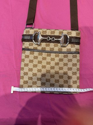 Borsa a tracolla Gucci beige