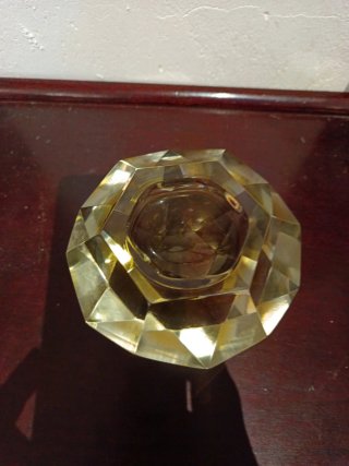 Cenicero Murano Cristal Dorado