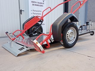 NUEVO: Remolque para motos IKRAM basculante