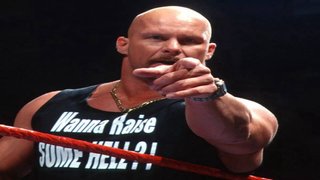 WWE WWF Wrestling SC Steve Austin T-Shirt XL