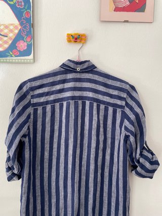Camisa larga rayada Divina Bolivia talla S