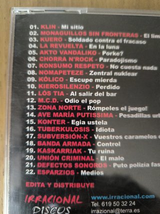 CD Marcelino Punk y Vino - Volumen 1