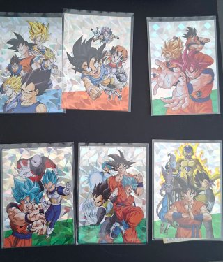 Lote 82 Cartas Dragon Ball Coleccionables