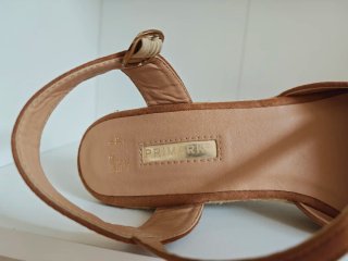 Cuñas esparto Primark marrón