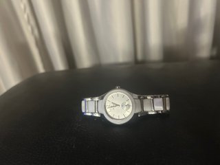 Reloj Festina Mujer Cerámico Blanco y Plata