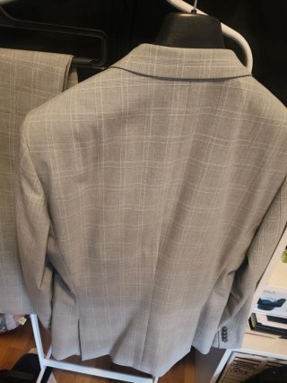 Traje Mango Hombre Gris chaqueta 50 pantalón 42