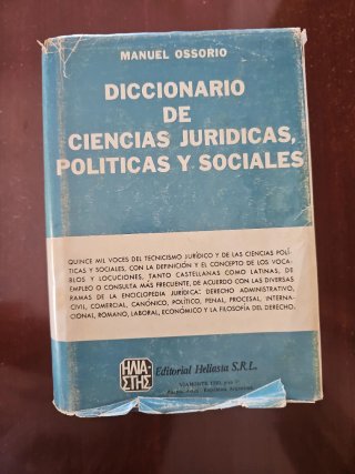 Dicc. de ciencias jurídicas-juridicas-sociales