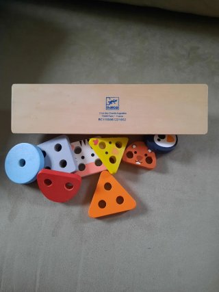Gioco in legno Djeco forme