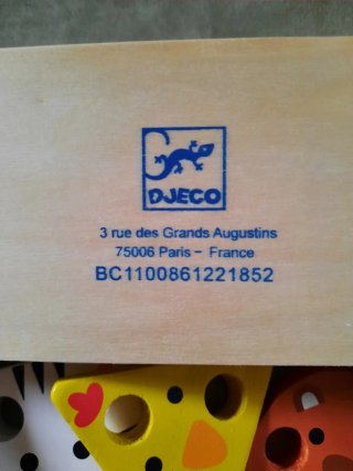 Gioco in legno Djeco forme