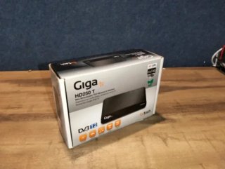 Sintonizador TDT Giga TV HD250 T DVB-T2 Full HD