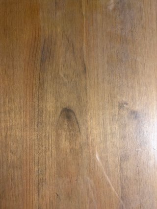 Mesa Comedor Madera 140x80 (incluye cristal)