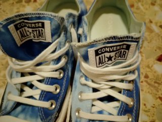 Zapatillas Converse All Star Azul y Blanco