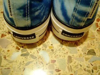 Zapatillas Converse All Star Azul y Blanco