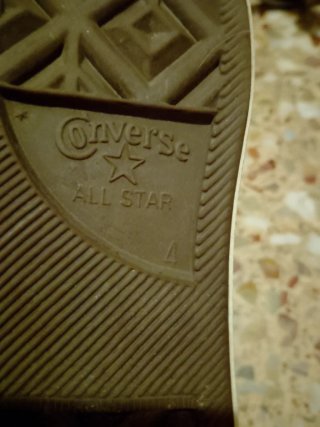 Zapatillas Converse All Star Azul y Blanco