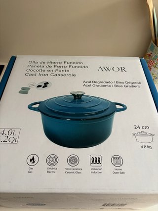 Olla hierro fundido AWOR, 4L - 24cm