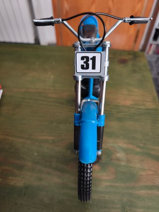 Bultaco Sherpa 350 ( 1979/1980) Azul.Escala 1/6