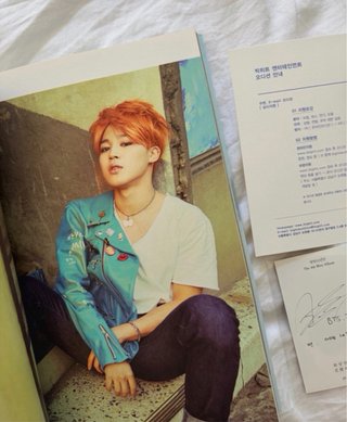 BTS HYYH pt.2 Álbum Azul + Photocard Jin