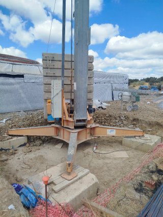 Grúa Inhresa 32m