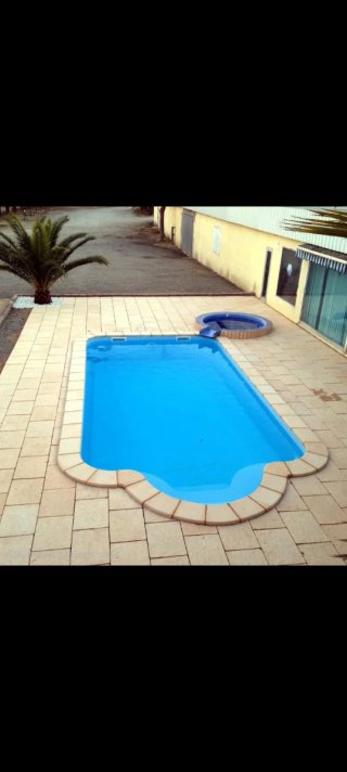 Kit completo Piscina+Jacuzzi cascada o mini piscin
