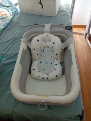Bañera Plegable Bebé con Cojín Estrella