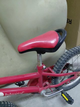 Bicicleta infantil hasta 6/7 años