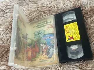 Pelicula VHS La bella y la bestia Disney