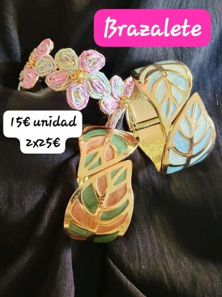 Pulseras de oro laminado desde 12€
