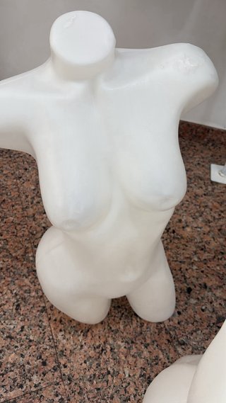 Maniquí Torso Mujer Blanco la unidad tengo 5