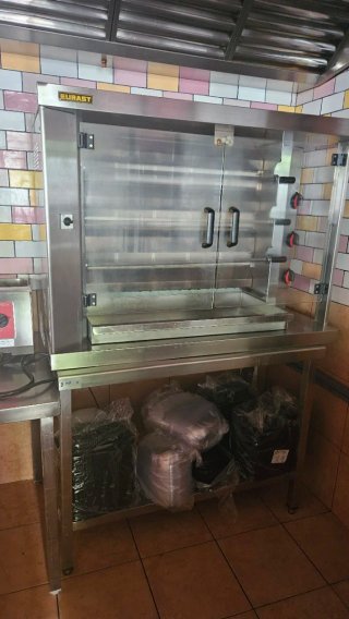 Asador de pollos Eurast 120×88×50