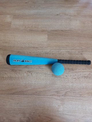 Bate y pelota de béisbol de gomaespuma