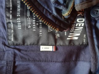 Cazadora Tommy Hilfiger Azul Original