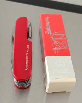 Navaja multiusos Volkswagen LED