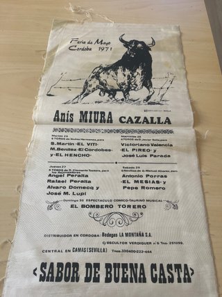 Cartel Feria de Abril Sevilla 1994 Toros