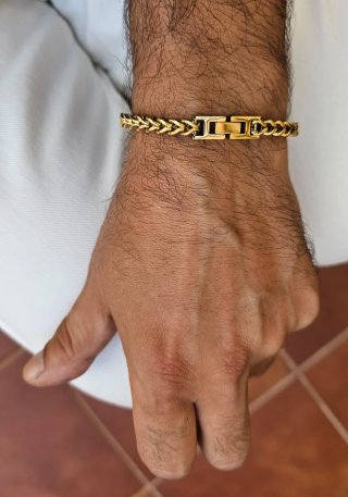 Pulsera Acero Hombre