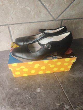 Zapatos Flamenco Negros Talla 40