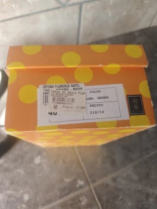 Zapatos Flamenco Negros Talla 40