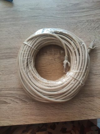 Cable de Red RJ45 10m Blanco