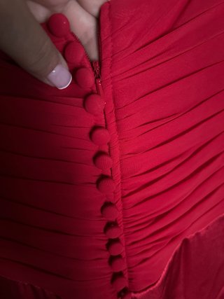 Vestido de fiesta rojo