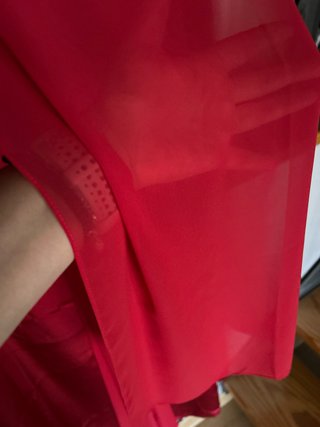 Vestido de fiesta rojo