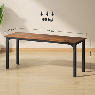 Escritorio, mesa de computadora, diseño rústico, m