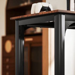 Escritorio, mesa de computadora, diseño rústico, m