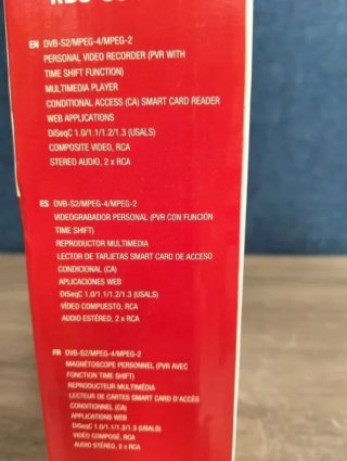 Receptor satélite Fonestar RDS-584WHD HD