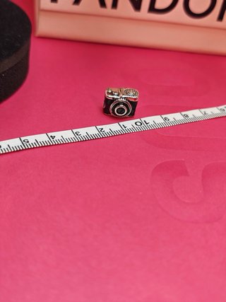Charm Plata S925 Cámara