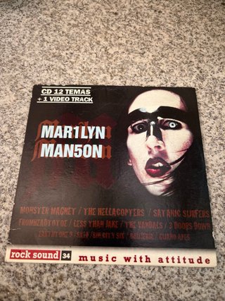 CD Rock Sound 34 Marilyn Manson