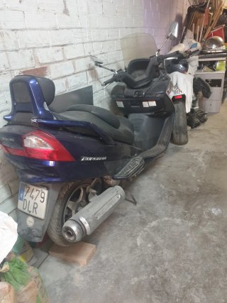 Maxi Scooter Azul