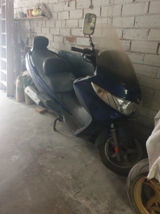 Maxi Scooter Azul