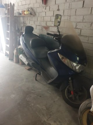 Maxi Scooter Azul